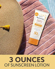 Aveeno Protect + Hydrate Moisturizing Body Sunscreen Lotion With Broad Spectrum Spf 30 & Prebiotic Oat, Weightless & Refreshing Feel, Paraben-free, Oil-free, Oxybenzone-free, 3.0 ounces