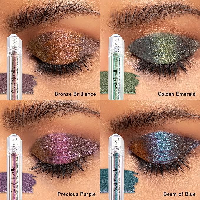 Cream Eyeshadow BY Physicians Formula Mineral Wear Diamond Metallic Eye Makeup Precious Purple