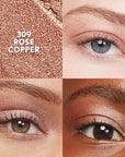 Covergirl Clean Eye Color, Rose Copper, Eyeshadow Sticks, Ultra Creamy Formula, Lightweight, Buildable Formula, Lasts All Day, Smudge-Proof, 0.05oz