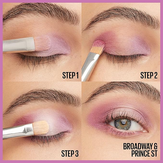 Maybelline New York Shadow Blocks Shadow Blocks Eyeshadow Palette, Stacked Eye Shadow Trio, West 4th & Perry St, 0.08 oz