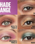 Maybelline New York Shadow Blocks Shadow Blocks Eyeshadow Palette, Stacked Eye Shadow Trio, Broadway & Prince St, 0.08 oz