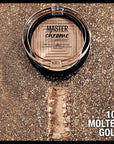 Maybelline Master Chrome Metallic Highlighter Powder, Molten Gold, of 3)