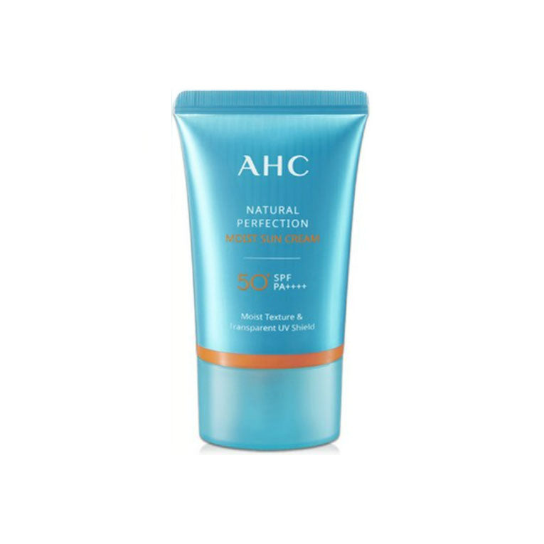 AHC natural perfection moist sun cream 50ml