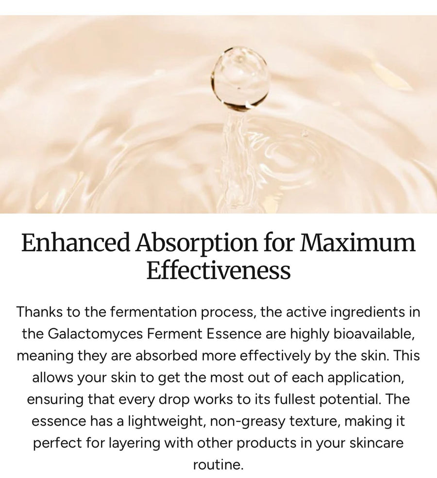 Mixsoon Galactomyces Fermented Essence 30ml