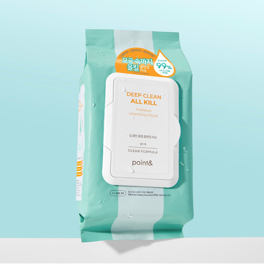 Point& Deep Clean All Kill Cleansing Wipes 80 sheets