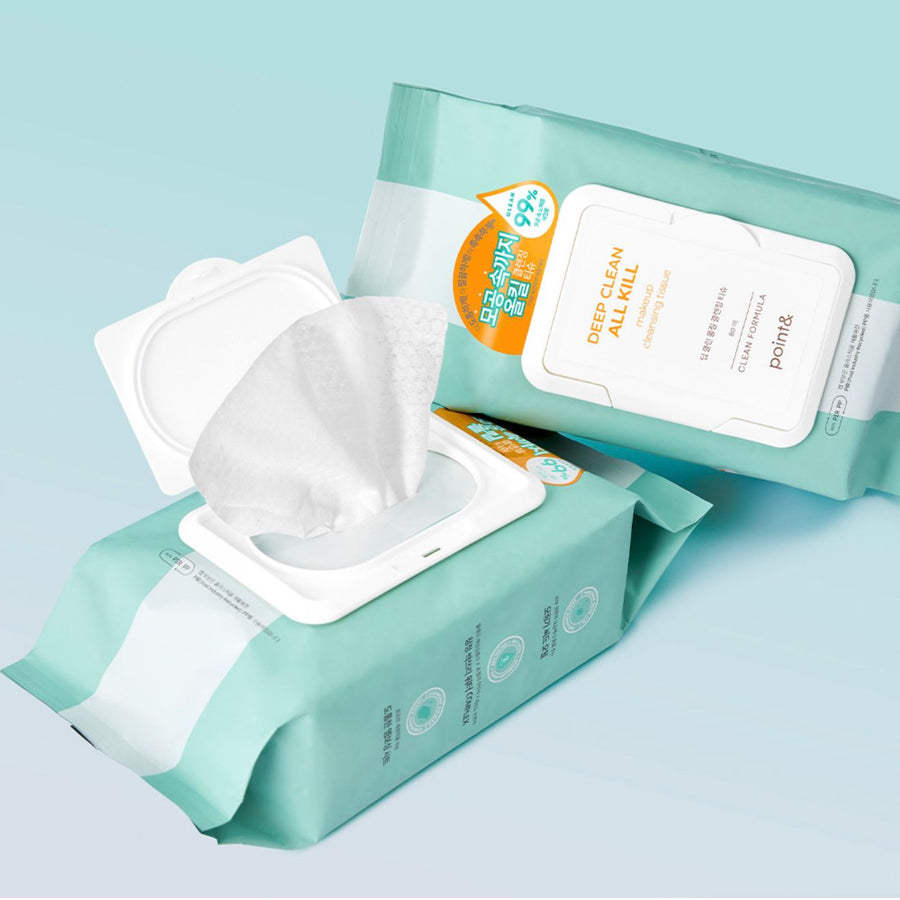 Point& Deep Clean All Kill Cleansing Wipes 80 sheets