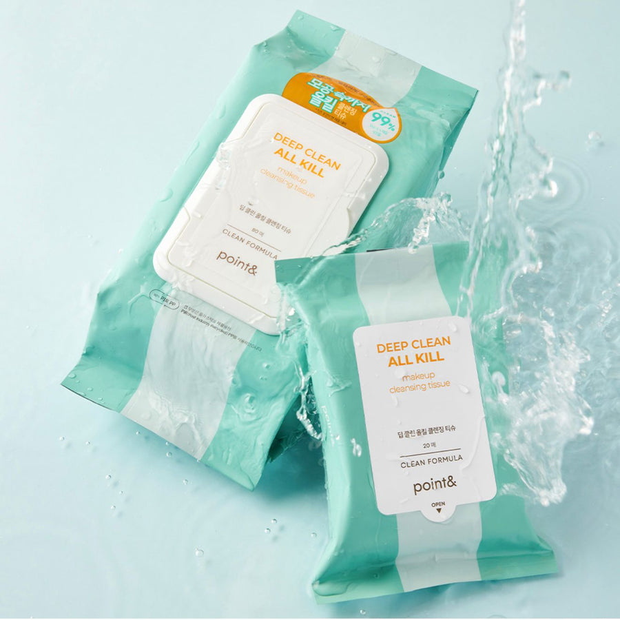 Point& Deep Clean All Kill Cleansing Wipes 80 sheets