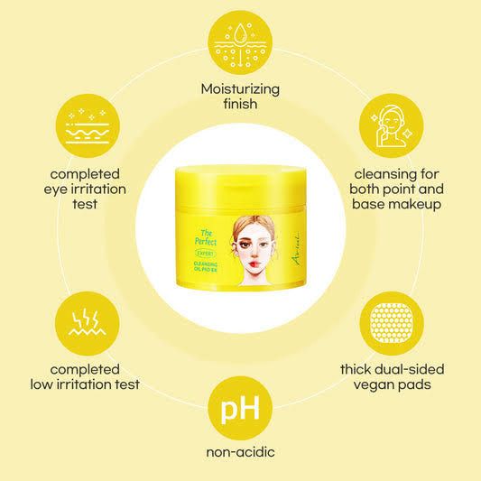 Ariul The Perfect Cleansing Oil Pad EX 60 Sheets