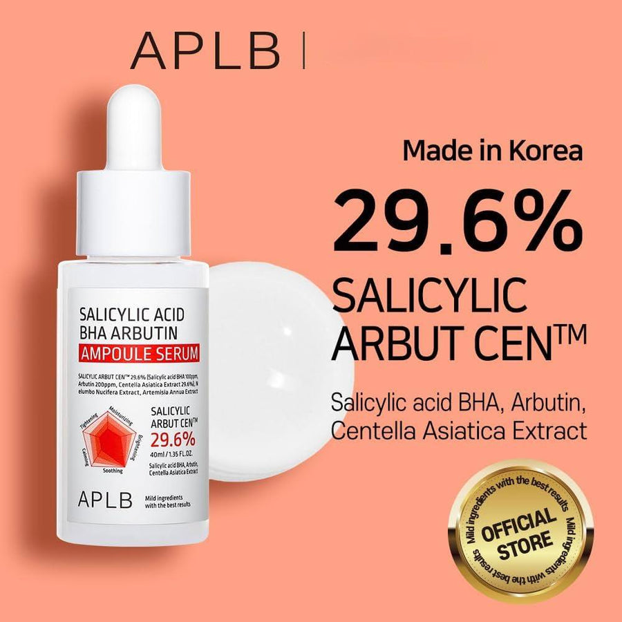 APLB Salicylic Acid BHA Arbutin Ampoule Serum 40ml