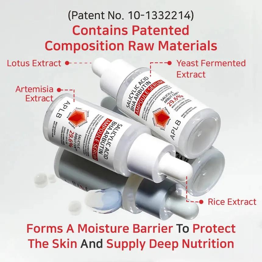 APLB Salicylic Acid BHA Arbutin Ampoule Serum 40ml