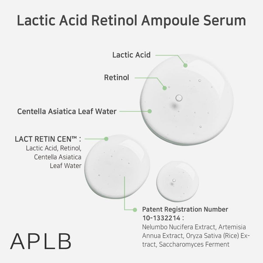 APLB Lactic Acid Retinol Ampoule Serum 40ml