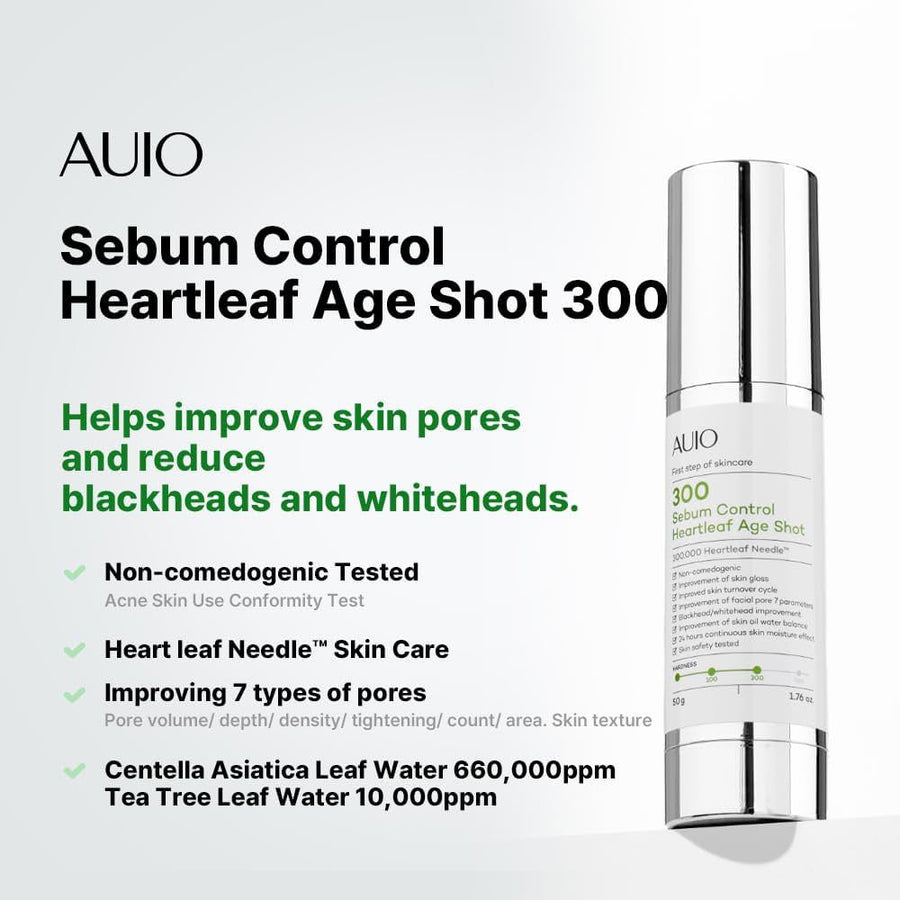 AUIO Sebum Control Heartleaf Age Shot 300 50ml