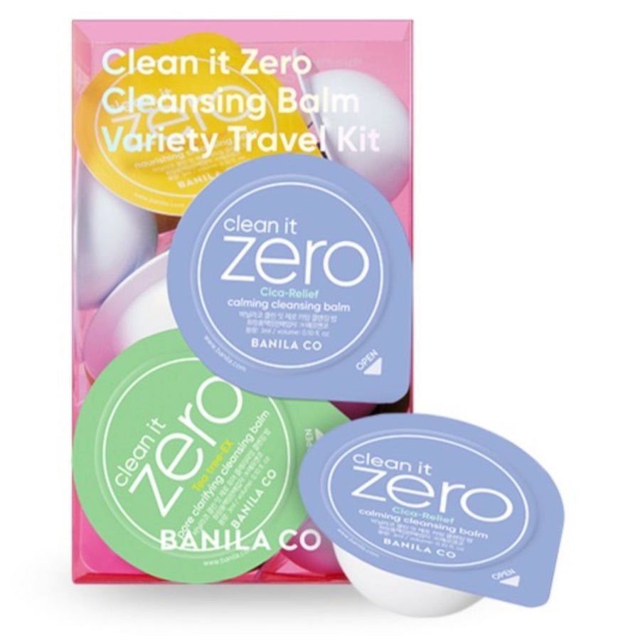 Banila Co Clean It Zero Cleansing Balm Variety Travel Kit (16ea / 48ml)