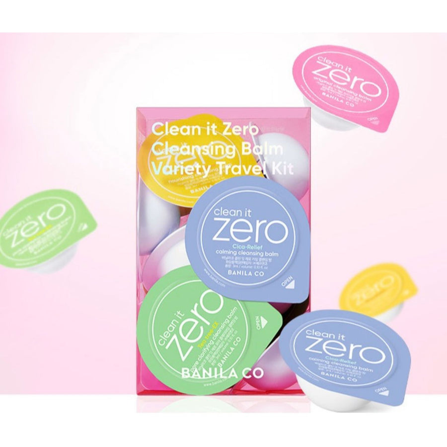 Banila Co Clean It Zero Cleansing Balm Variety Travel Kit (16ea / 48ml)