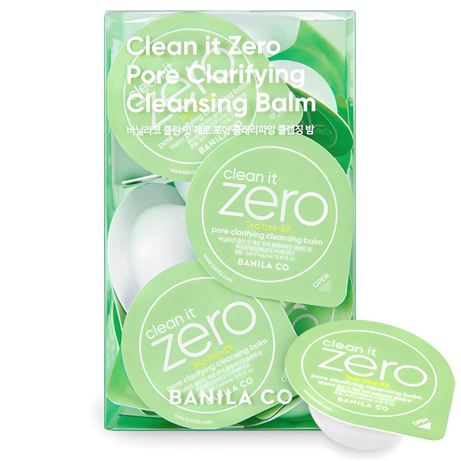 Banila Co Clean It Zero Pore Clarifying Cleansing Balm Travel Kit (16ea / 48ml)