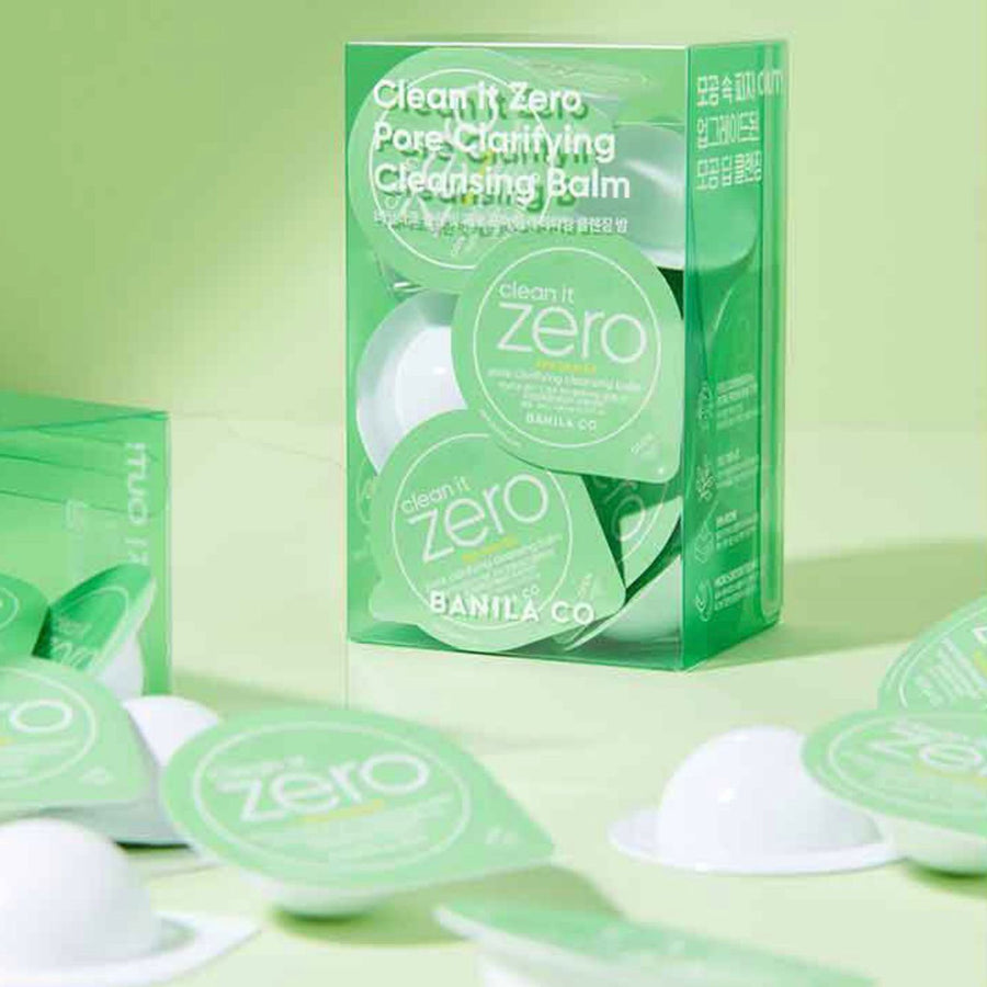 Banila Co Clean It Zero Pore Clarifying Cleansing Balm Travel Kit (16ea / 48ml)