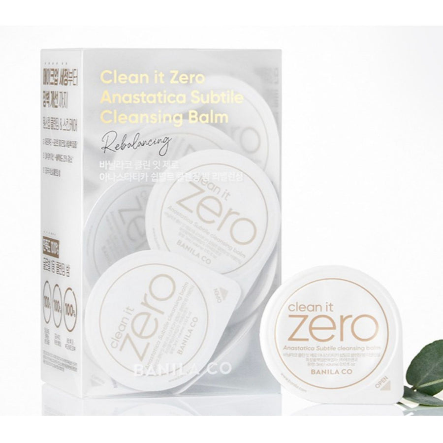 BANILA CO Clean It Zero Anastatica Subtile Cleansing Balm Rebalancing Travel Kit (16ea / 48ml)