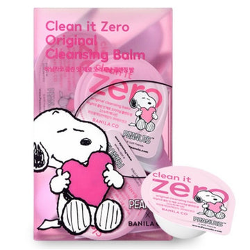 [LIMITED EDITION] Banila Co Clean It Zero Original Cleansing Balm Travel Kit – Snoopy Edition (16ea / 48ml)