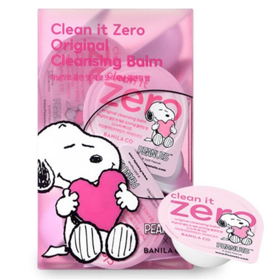 [LIMITED EDITION] Banila Co Clean It Zero Original Cleansing Balm Travel Kit – Snoopy Edition (16ea / 48ml)