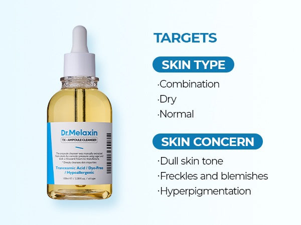 Dr.Melaxin TX Ampoule Cleanser 100ml
