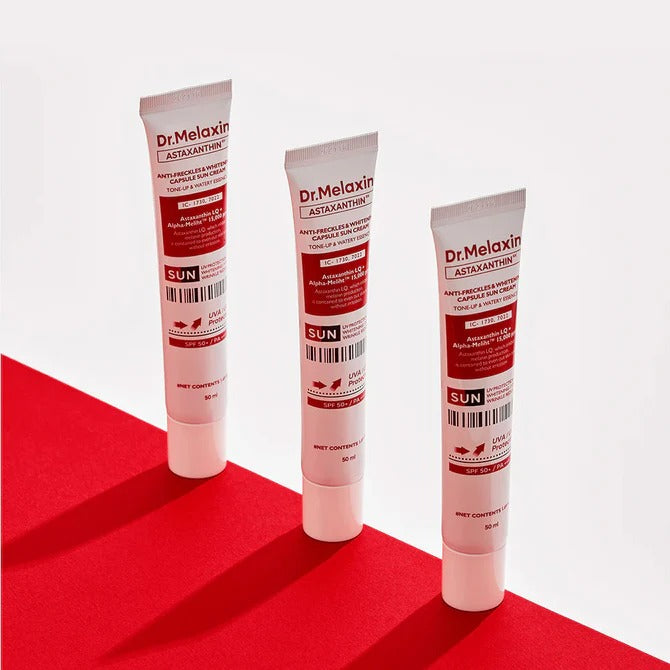 Dr.Melaxin Astaxanthin Anti-Freckles & Whitening Capsule Sun Cream SPF50+ PA+++ 50ml