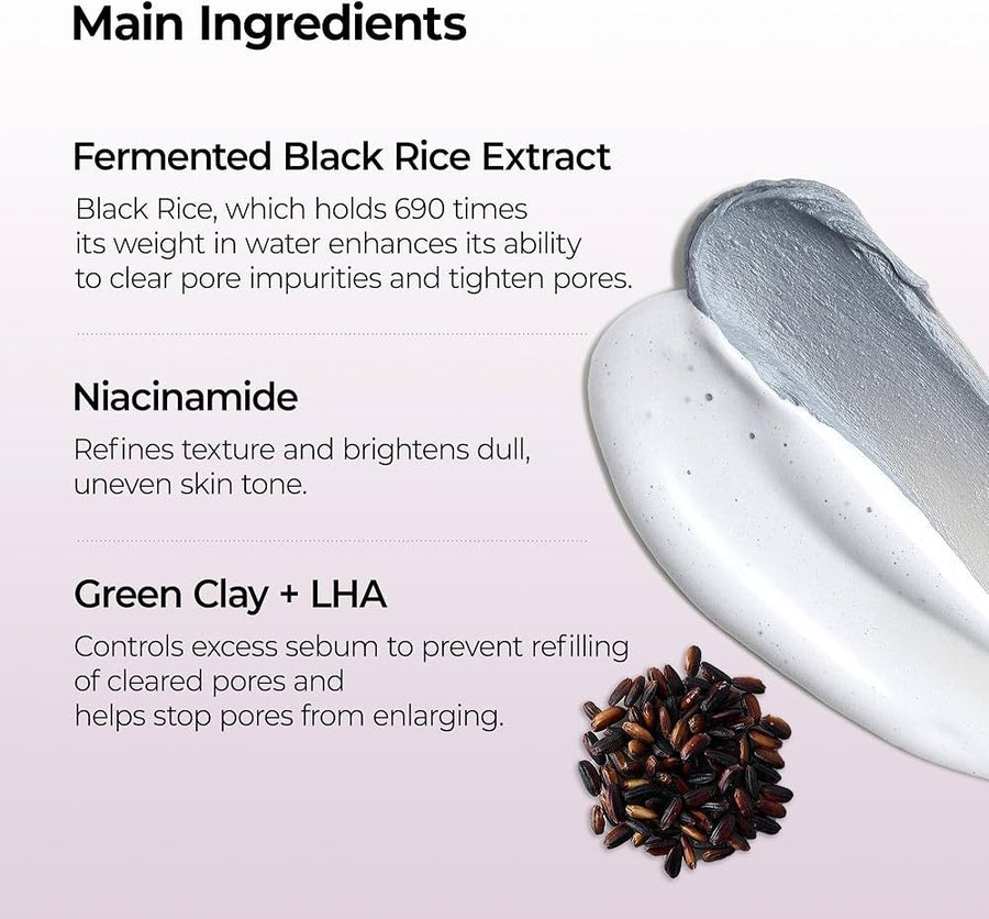 Dr.Melaxin Peel Shot Black Rice Whip Cleanser 100ml