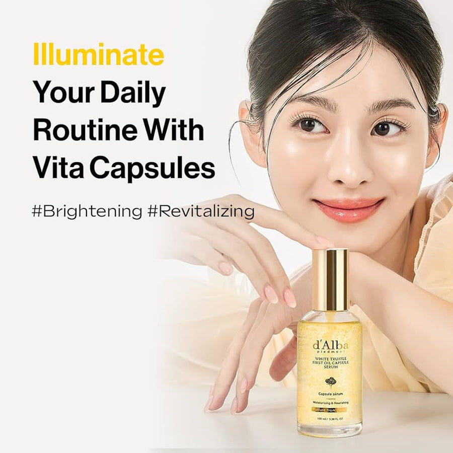 D'alba White Truffle First Oil Capsule Serum 50ml