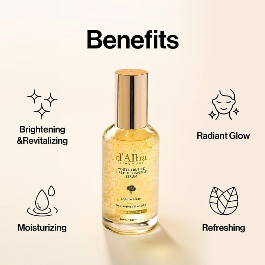 D'alba White Truffle First Oil Capsule Serum 50ml