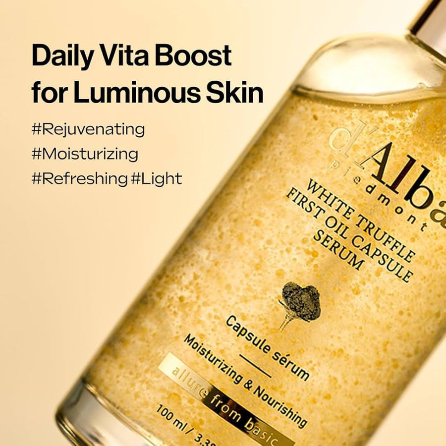 D'alba White Truffle First Oil Capsule Serum 50ml