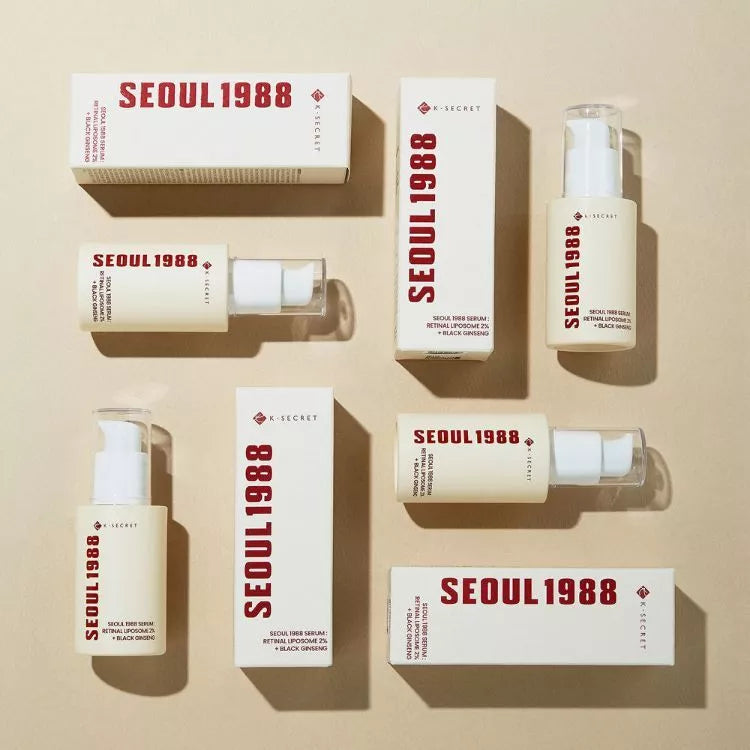 KSECRET SEOUL 1988 Serum: Retinal Liposome 2% + Black Ginseng 30ml