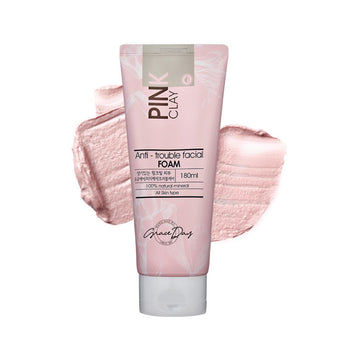 Pink Clay Anti-trouble Facial Foam